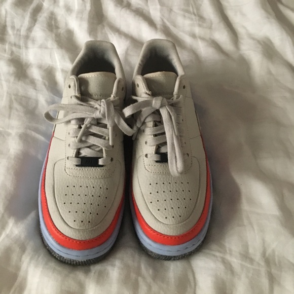 ✨SOLD🪐Rare Nike Air Force 1 Leather Sneakers - Picture 3 of 6